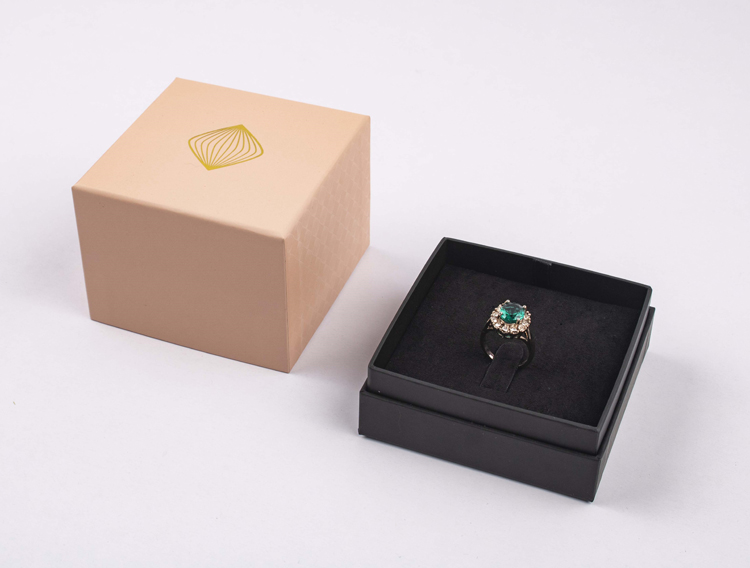 Handmade Jewelry ring paper packaging box